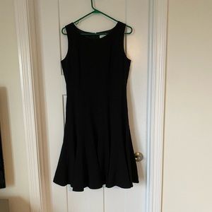 Calvin Klein pleated swing dress